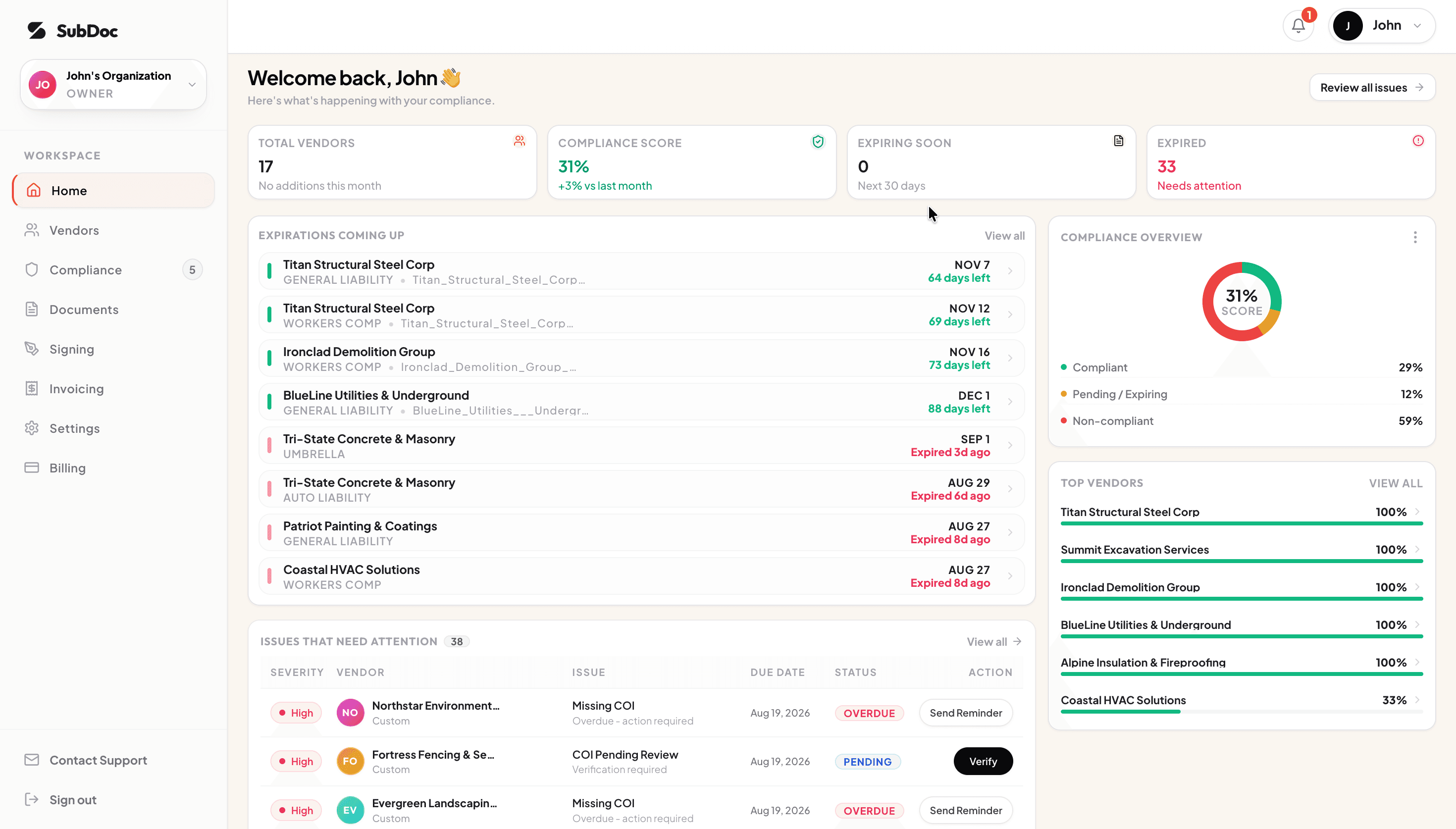 SubDoc screenshot 1