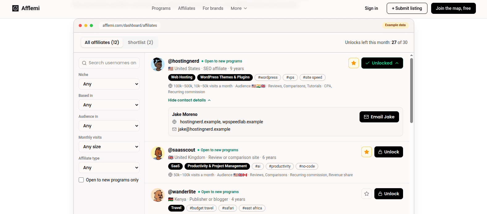 Afflemi screenshot 3