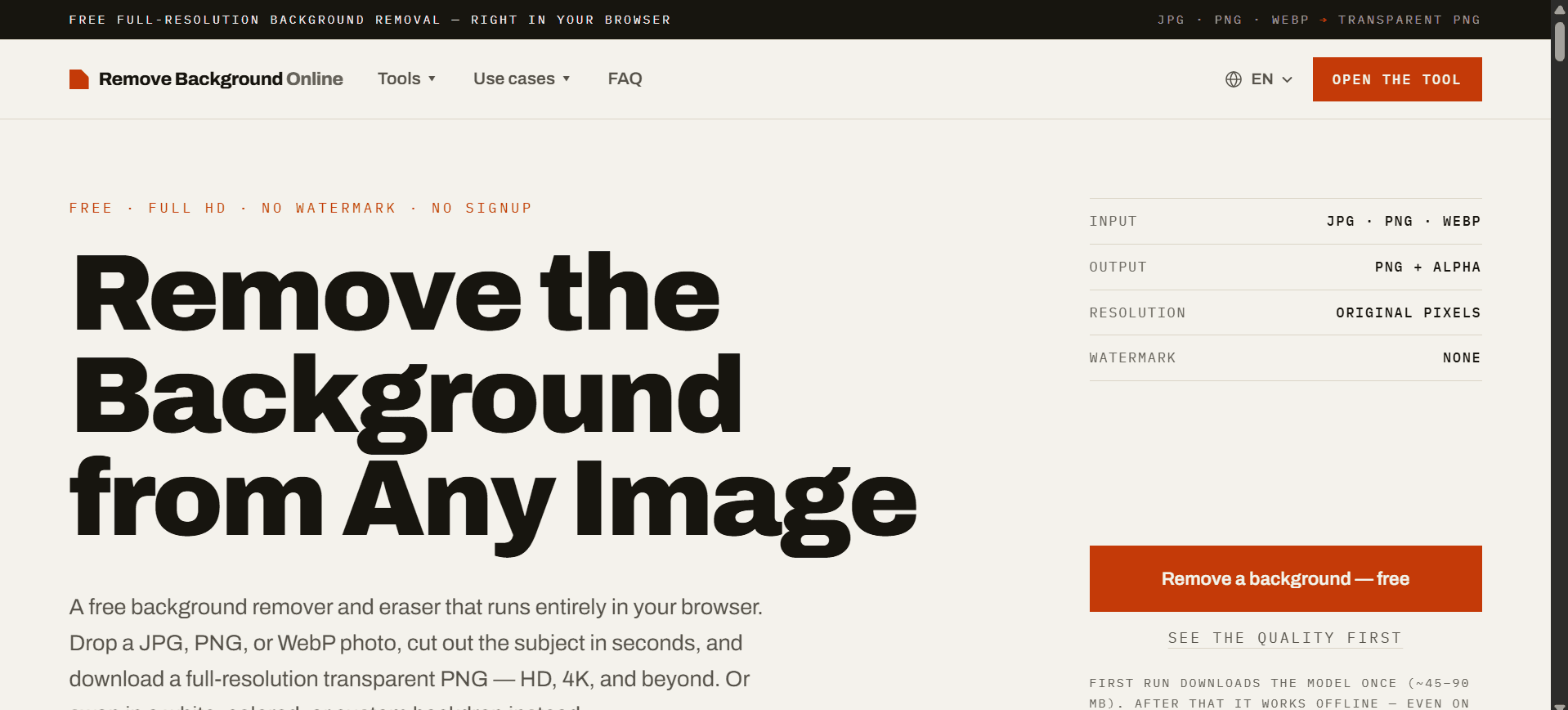 Remove Background Online screenshot 1
