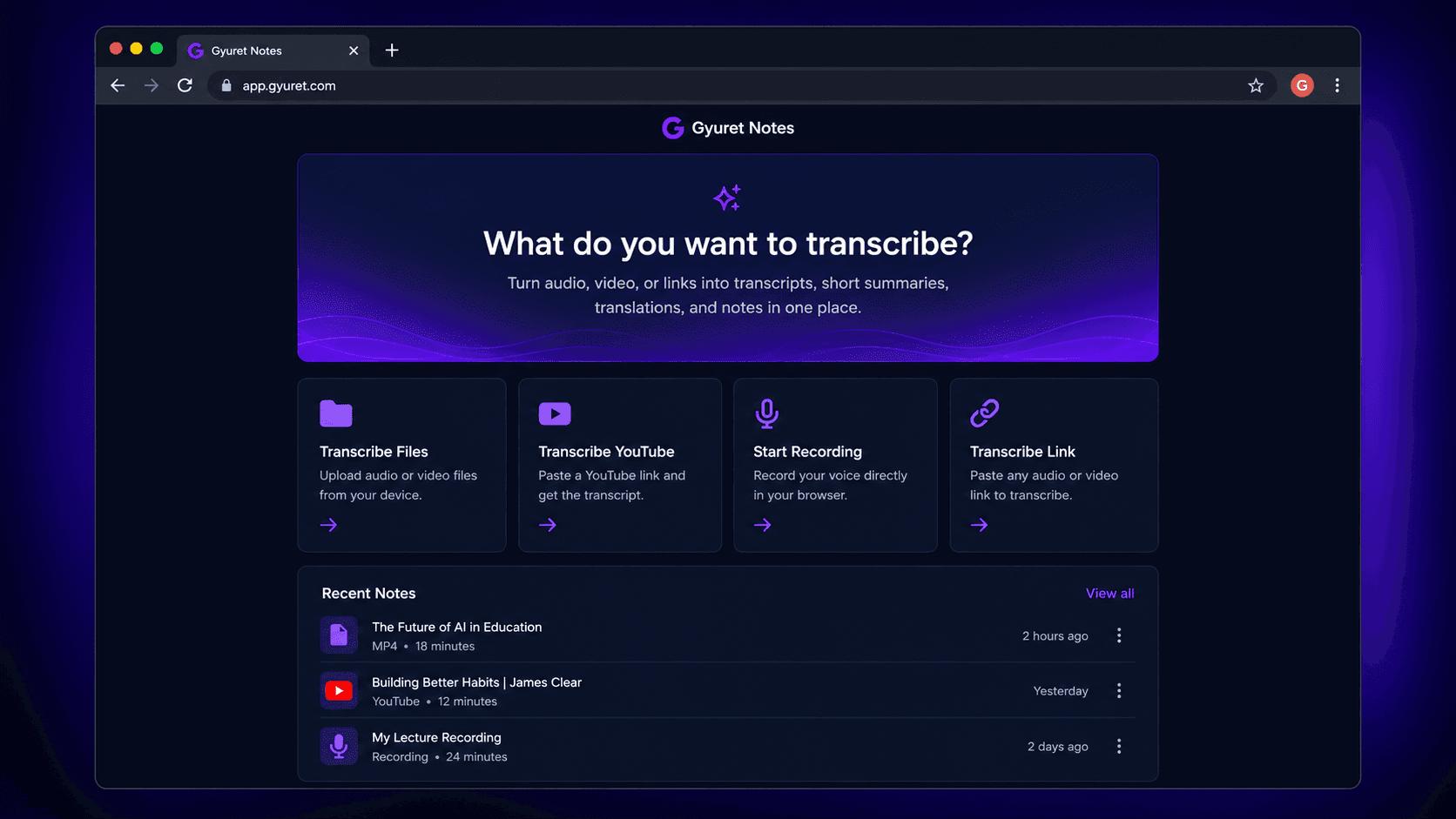 Gyuret Notes screenshot 2