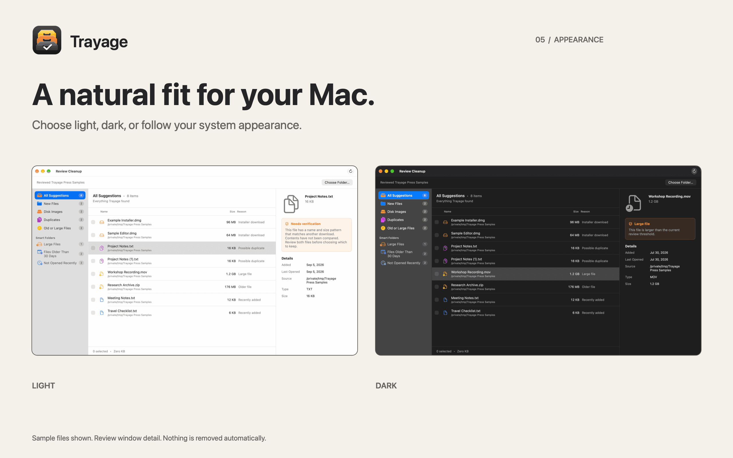 Trayage screenshot 5