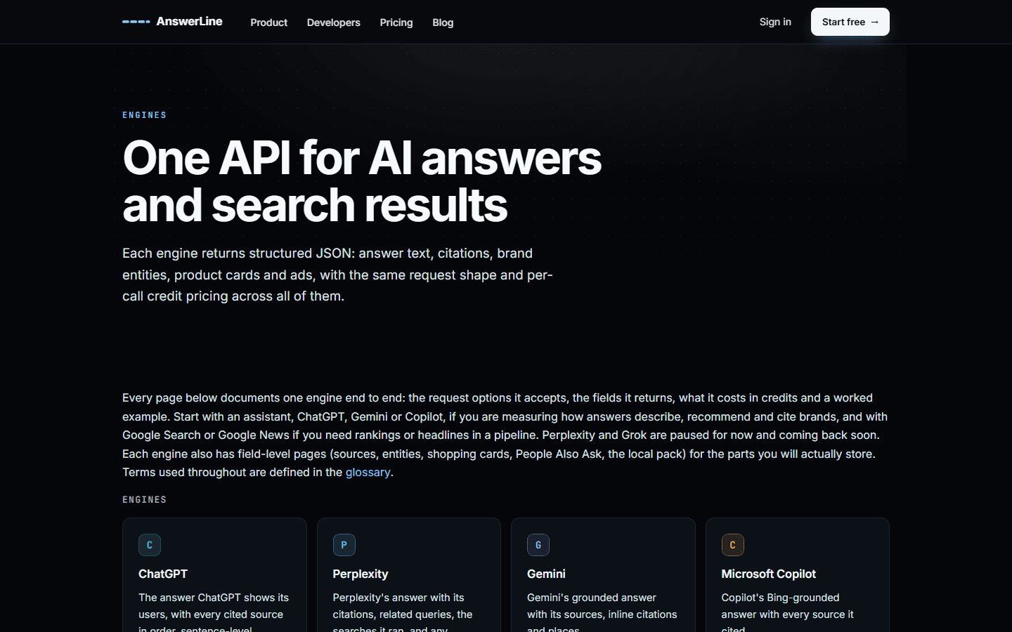 AnswerLine screenshot 1