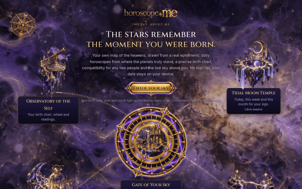 Horoscope.me screenshot 1