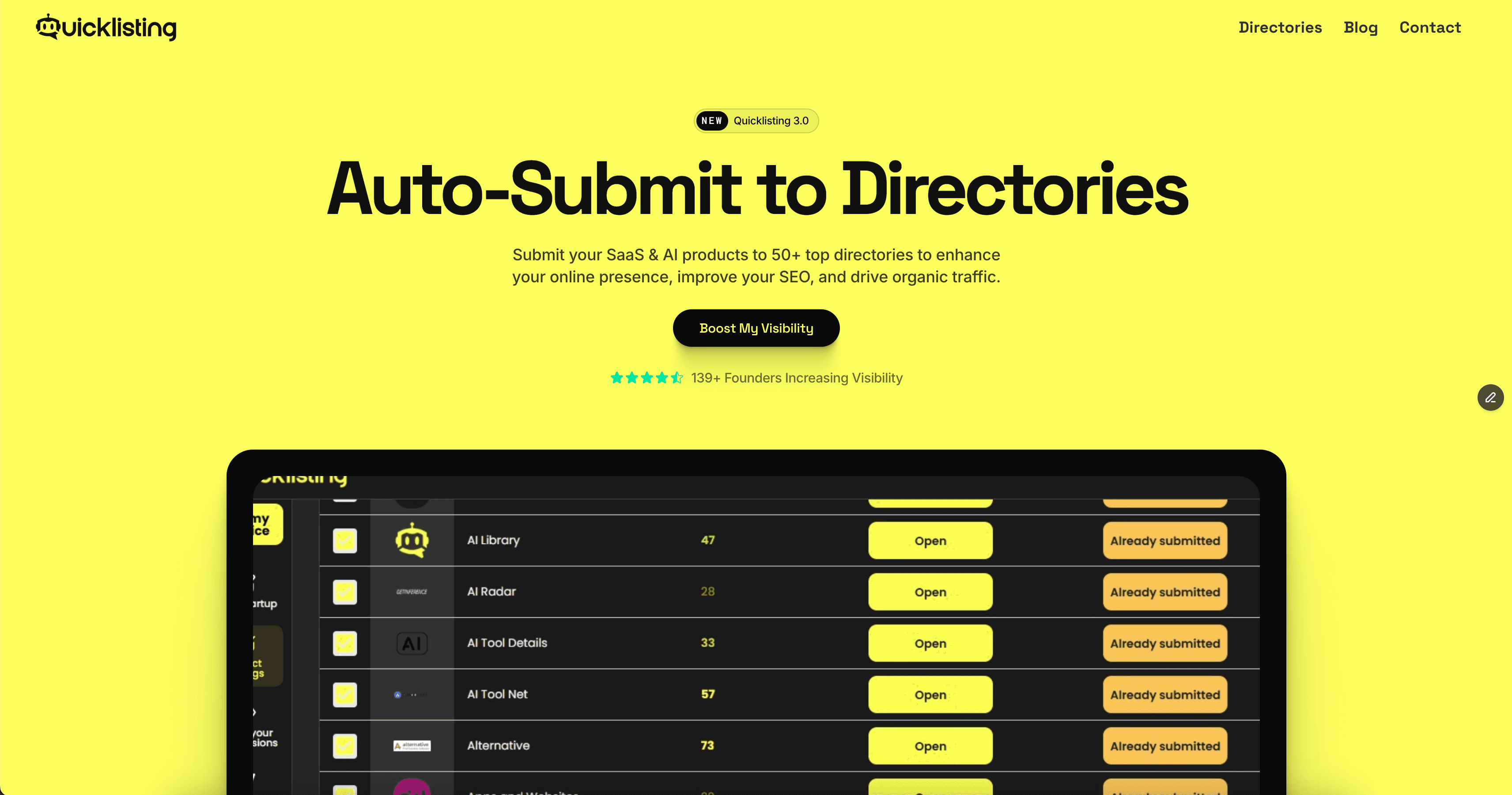 Quicklisting screenshot 1