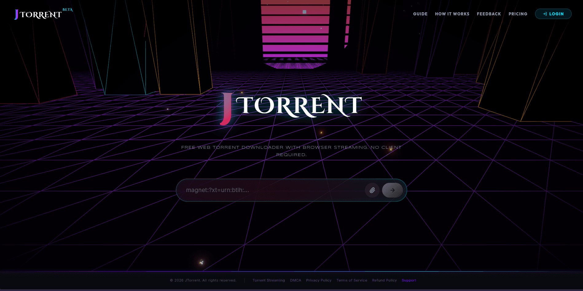 JTorrent screenshot 1