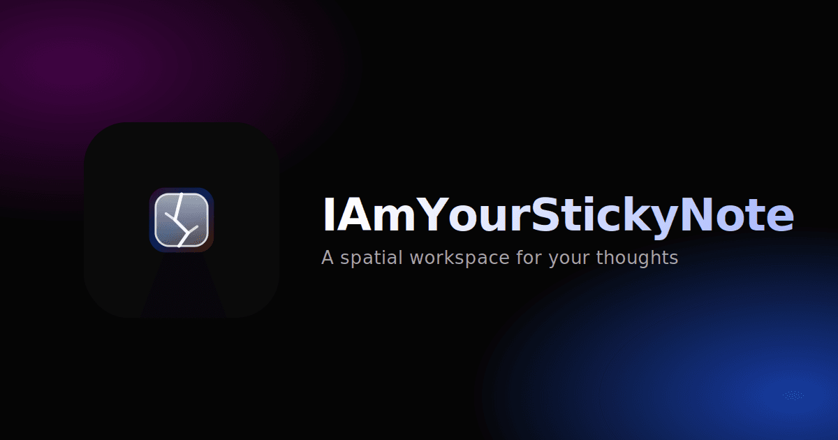 IAmYourStickyNote screenshot