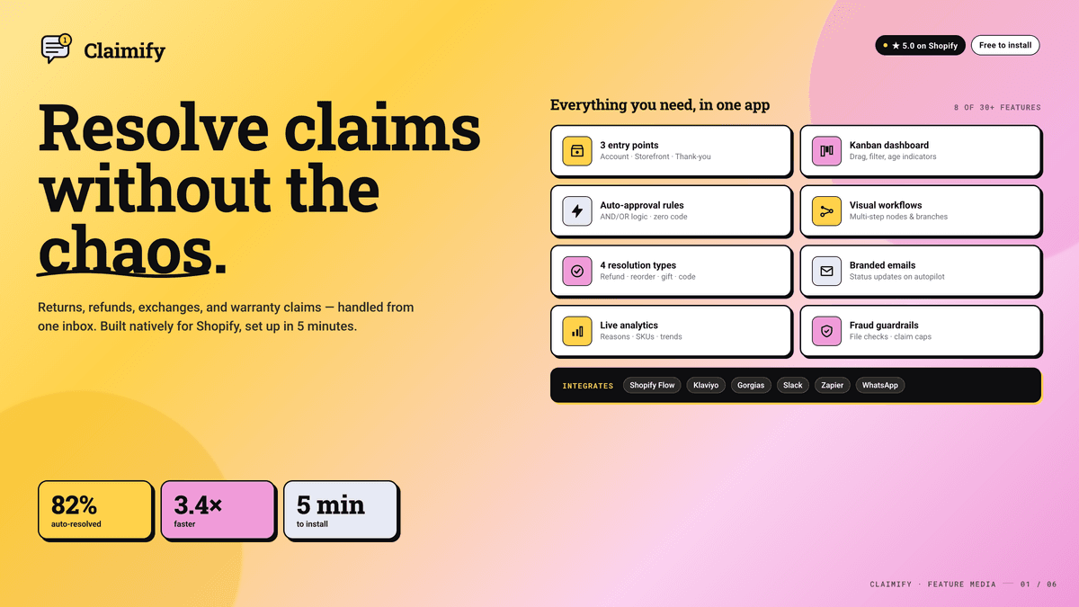 Claimify screenshot