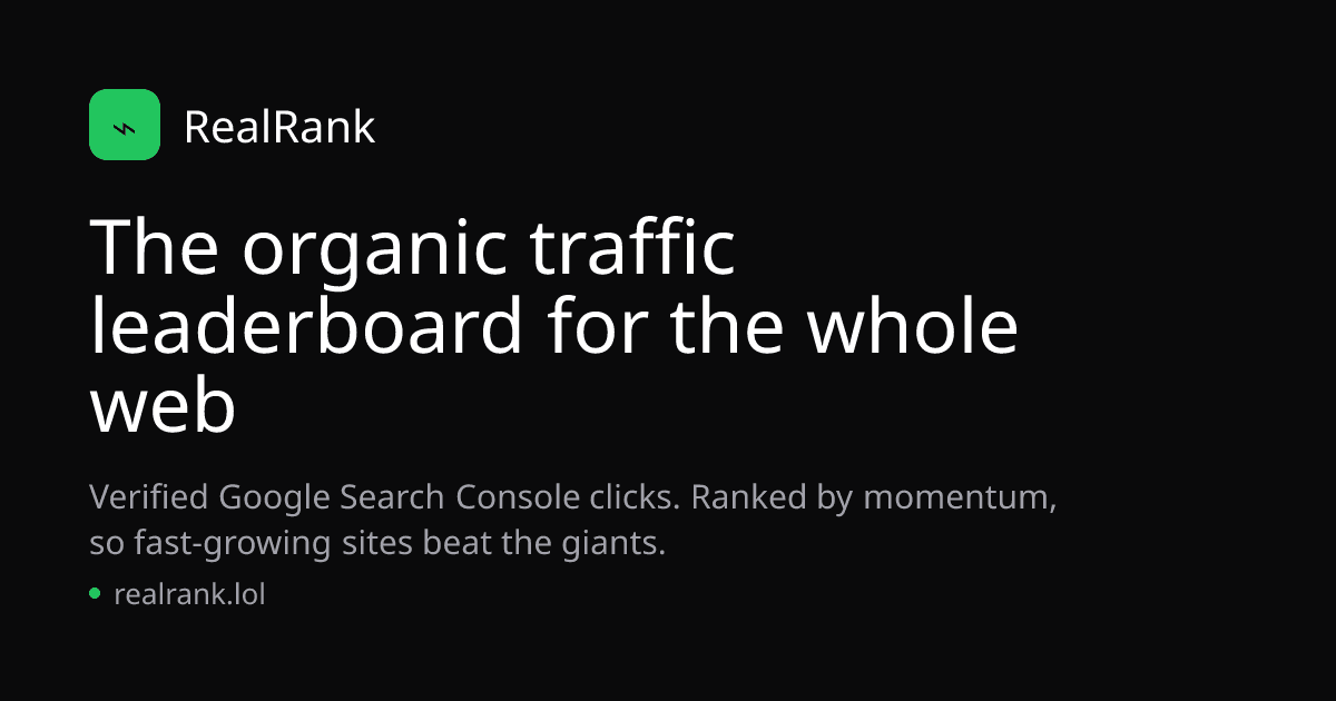 RealRank screenshot