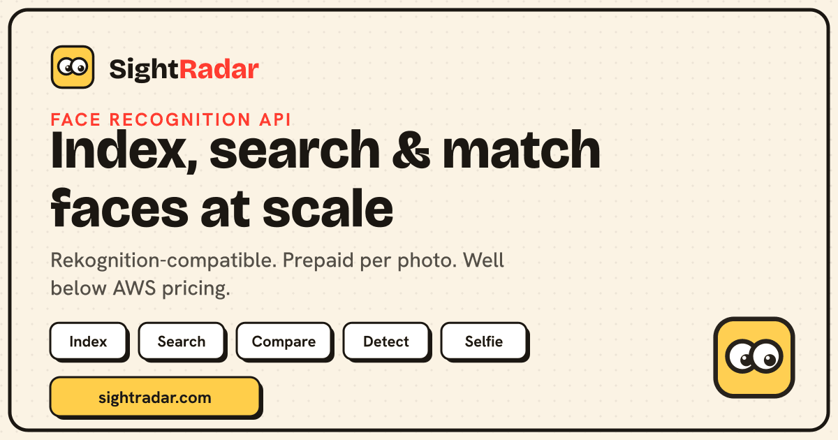 SightRadar screenshot